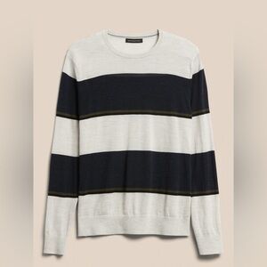 100% Merino Wool Banana Republic Crewneck Sweater